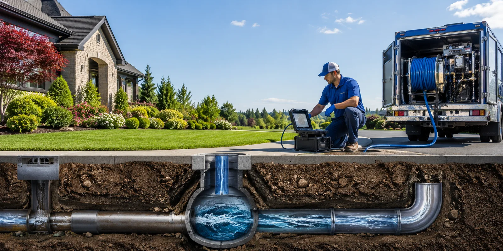 Drainage restoration information for Bramwell, WV